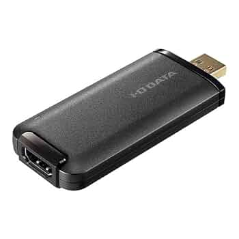 UVC キャプチャー HDMI×1 mac対応 GV-HUVC/E Amazon | アイ・オー・データ USB HDMI変換アダプター